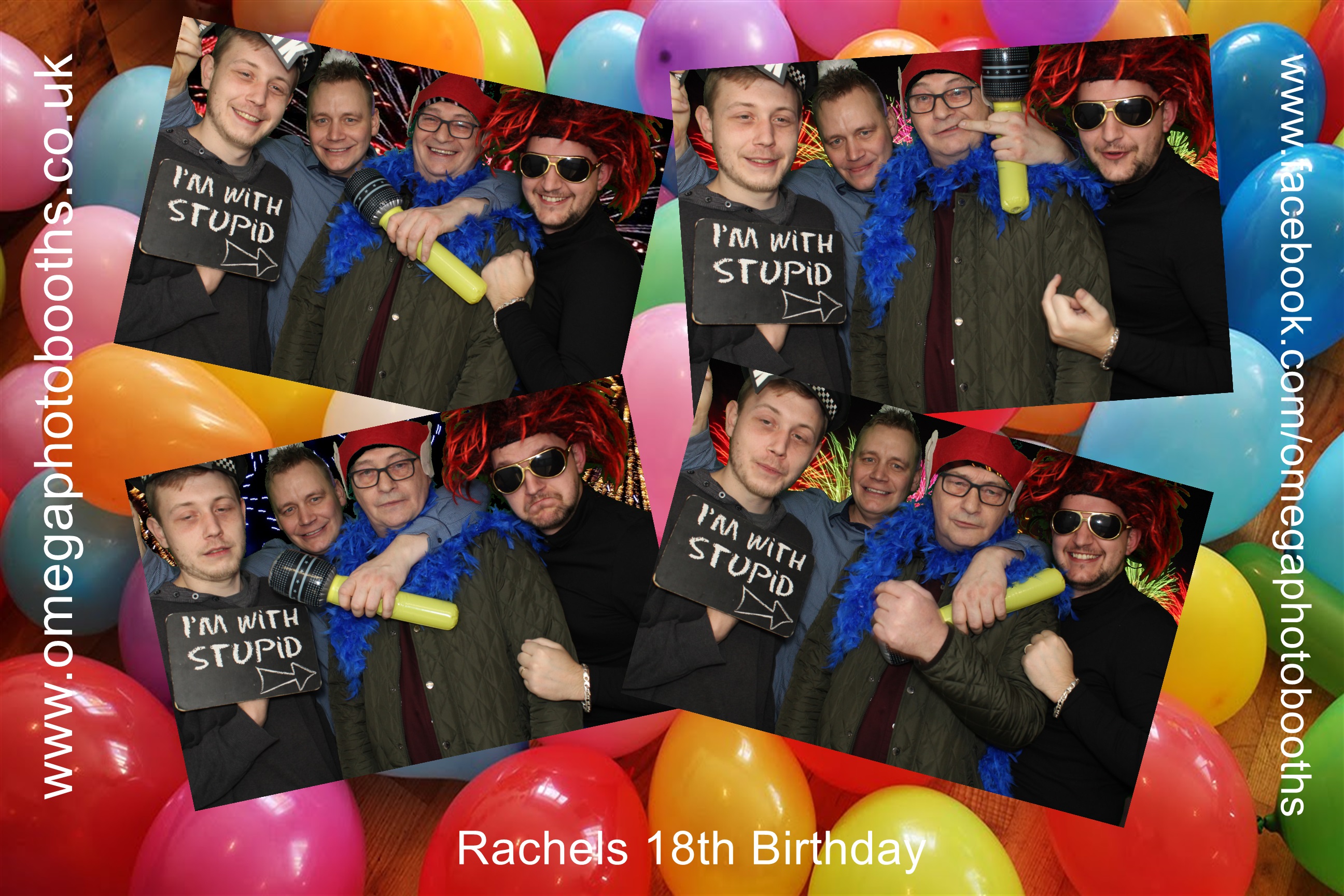 Rachel's 18th birthday and family Christmas get together | View more photos from the event at gallery.omegaphotobooths.co.uk/u/Omega-Photobooths/Rachels-18th-birthday-and-family-Christmas-get-together